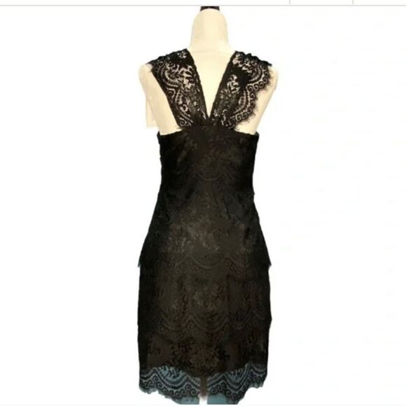 Leifsdottir Flores Filigree Lace Black Dress - Picture 8 of 12